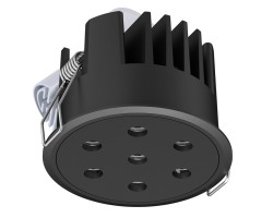 Foco empotrar LED fijo Redondo Ø80mm PUNT 15W 24º UGR15